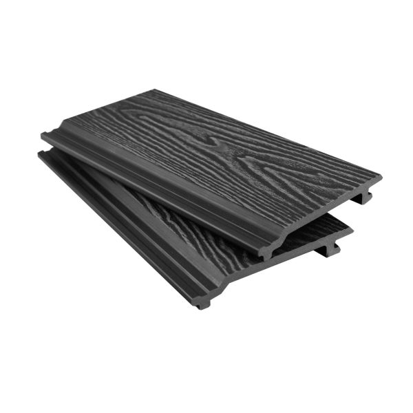 Black Woodgrain Cladding
