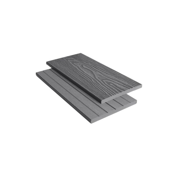 Grey Composite Woodgrain Fascia Board