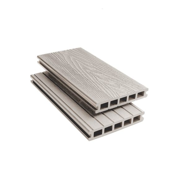 Ash Composite Woodgrain Decking Board 3.6m